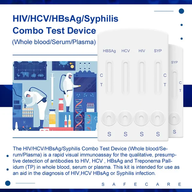 Additional view of 4 Panel STD Test Cassette