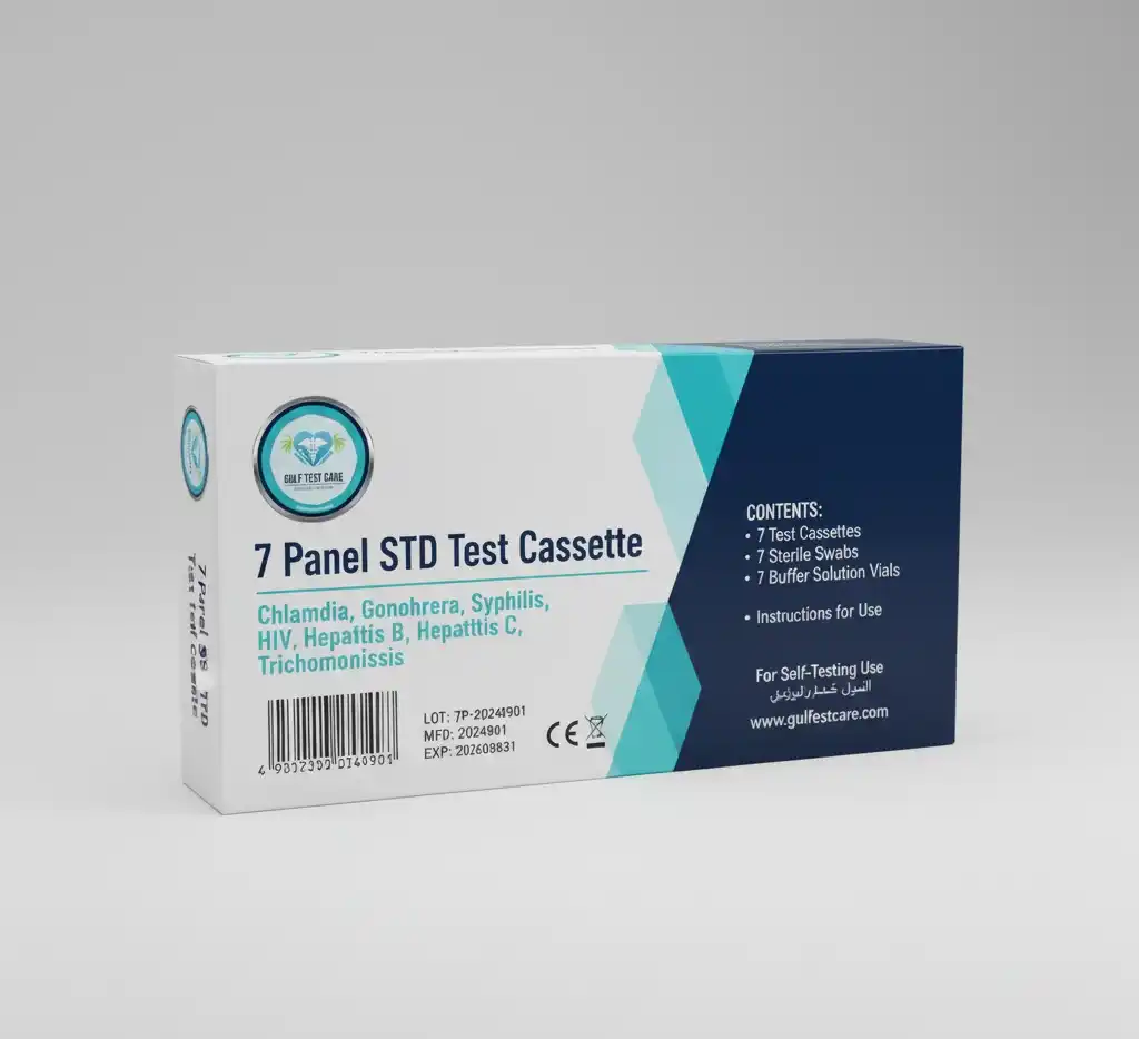 7 Panel STD Test Kit - Coming Soon in UAE