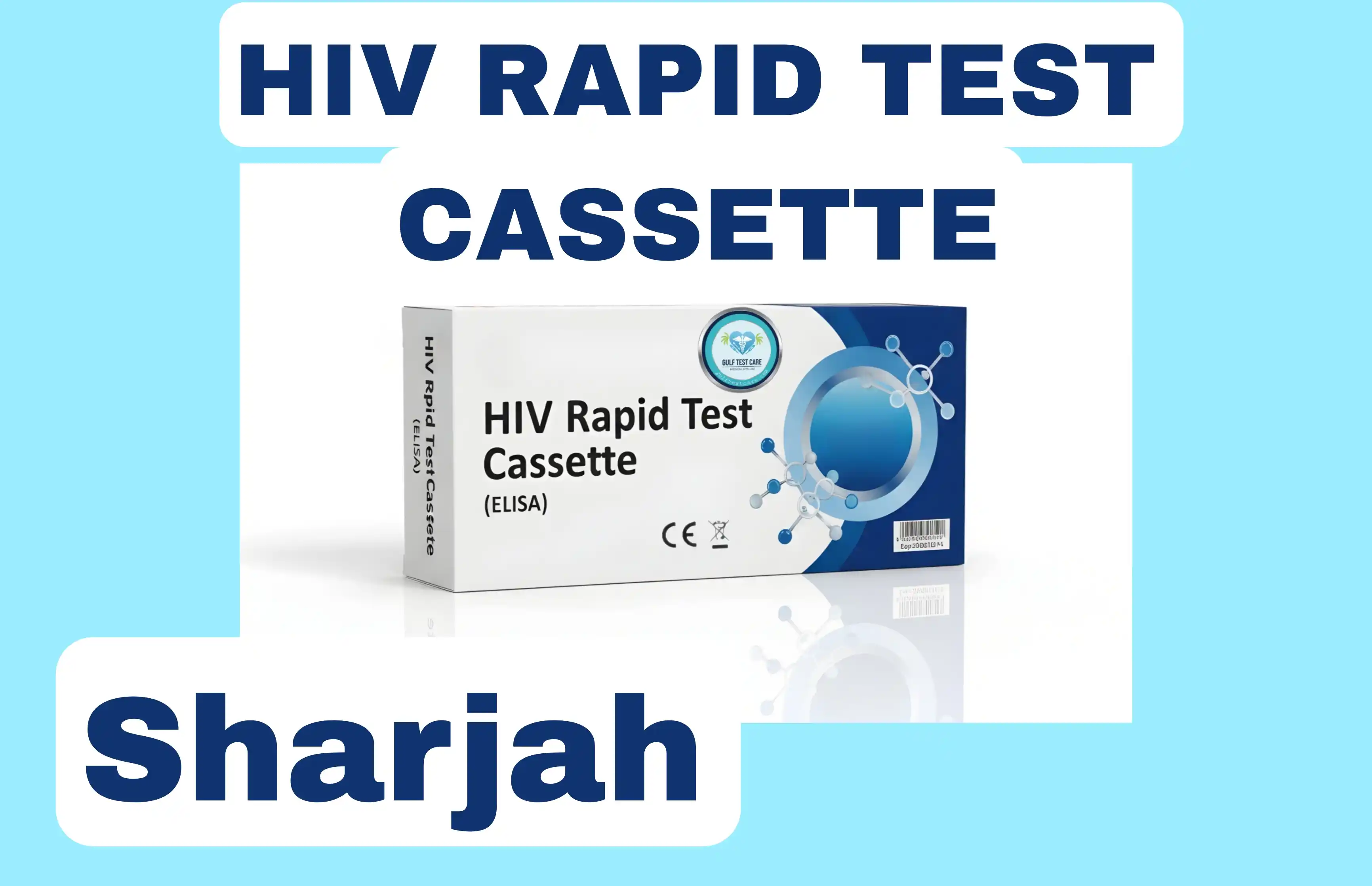 Confidential & Accurate HIV Test Kit in Sharjah (109 AED) | Gulftestcare