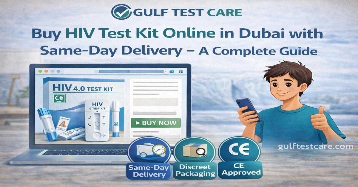 Buy HIV Test Kit Online in Dubai with Same-Day Delivery – A Complete Guide