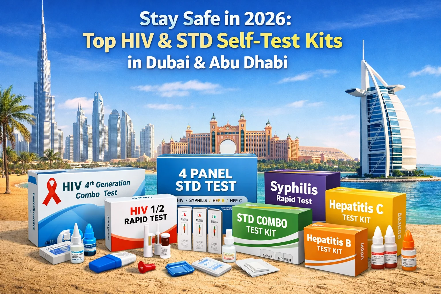 Stay Safe in 2026: Top HIV & STD Self-Test Kits in Dubai & Abu Dhabi