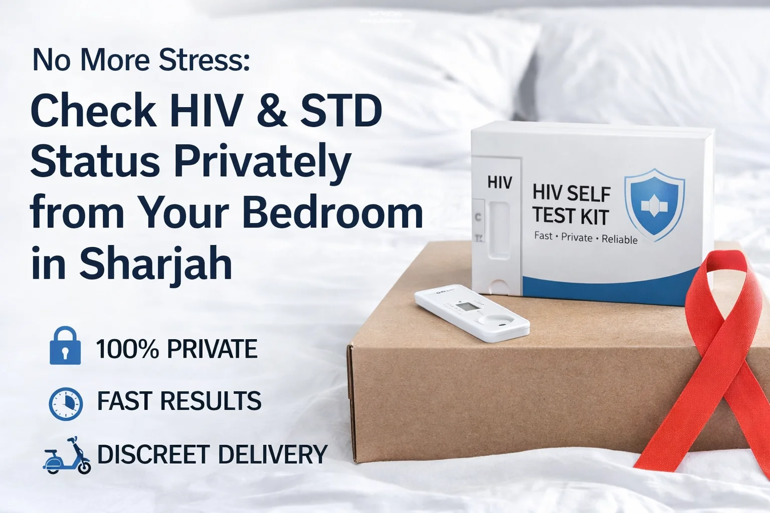 No More Stress: Check HIV & STD Status Privately from Your Bedroom in Sharjah