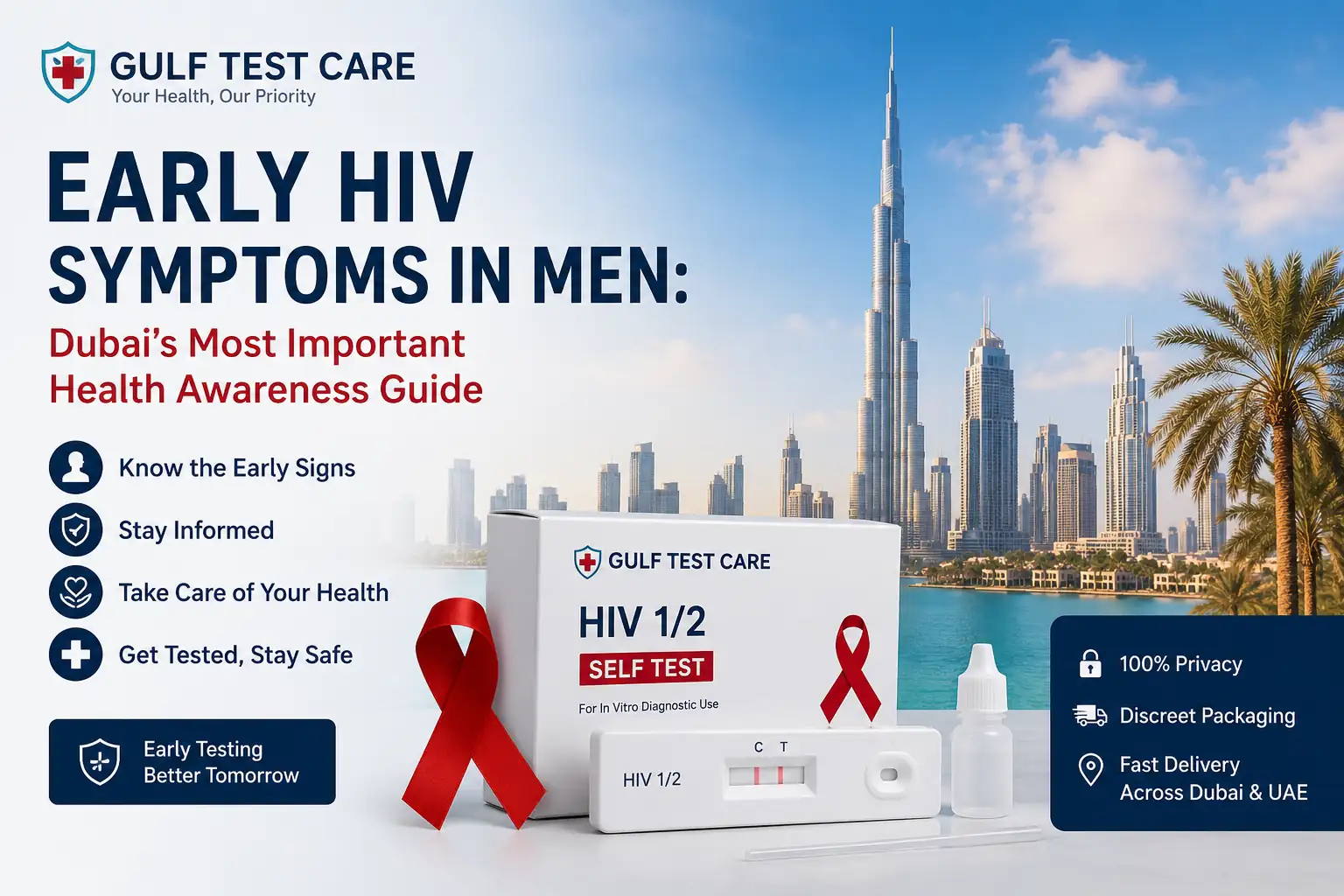 Early HIV Symptoms in Men: Dubai's Most Important Health Awareness Guide : 2026