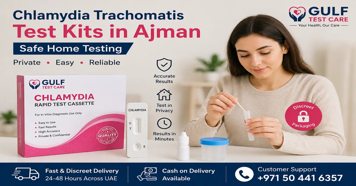 Chlamydia Trachomatis Test Kits in Ajman – Safe Home Testing