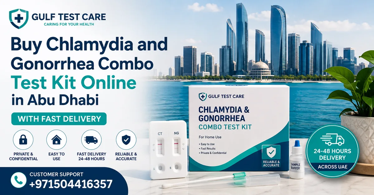 Buy Chlamydia and Gonorrhea Combo Test Kit Online in Abu Dhabi with Fast Delivery