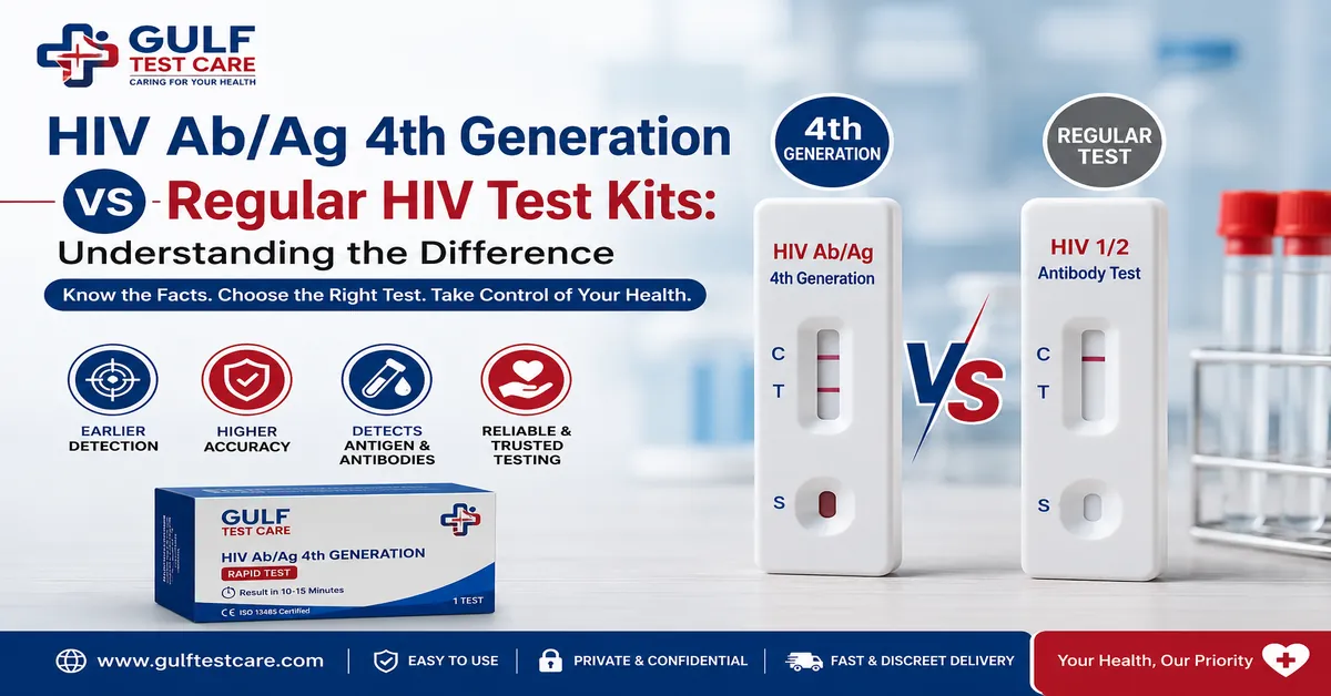 HIV Ab/Ag 4th Generation vs Regular HIV Test Kits: Understanding the Difference