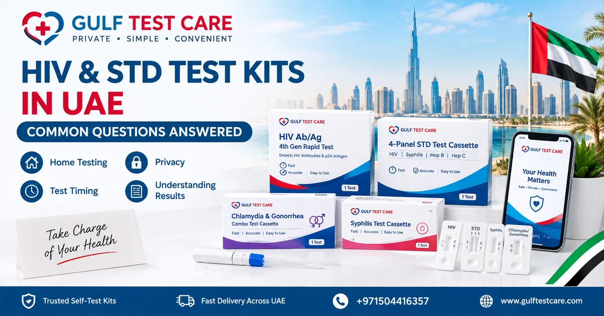 Common Questions About HIV and STD Test Kits in UAE