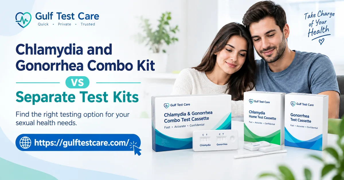 Chlamydia and Gonorrhea Combo Kit vs Separate Test Kits
