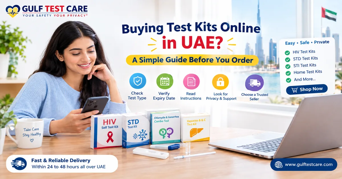 Buying Test Kits Online in UAE? Read This Guide First